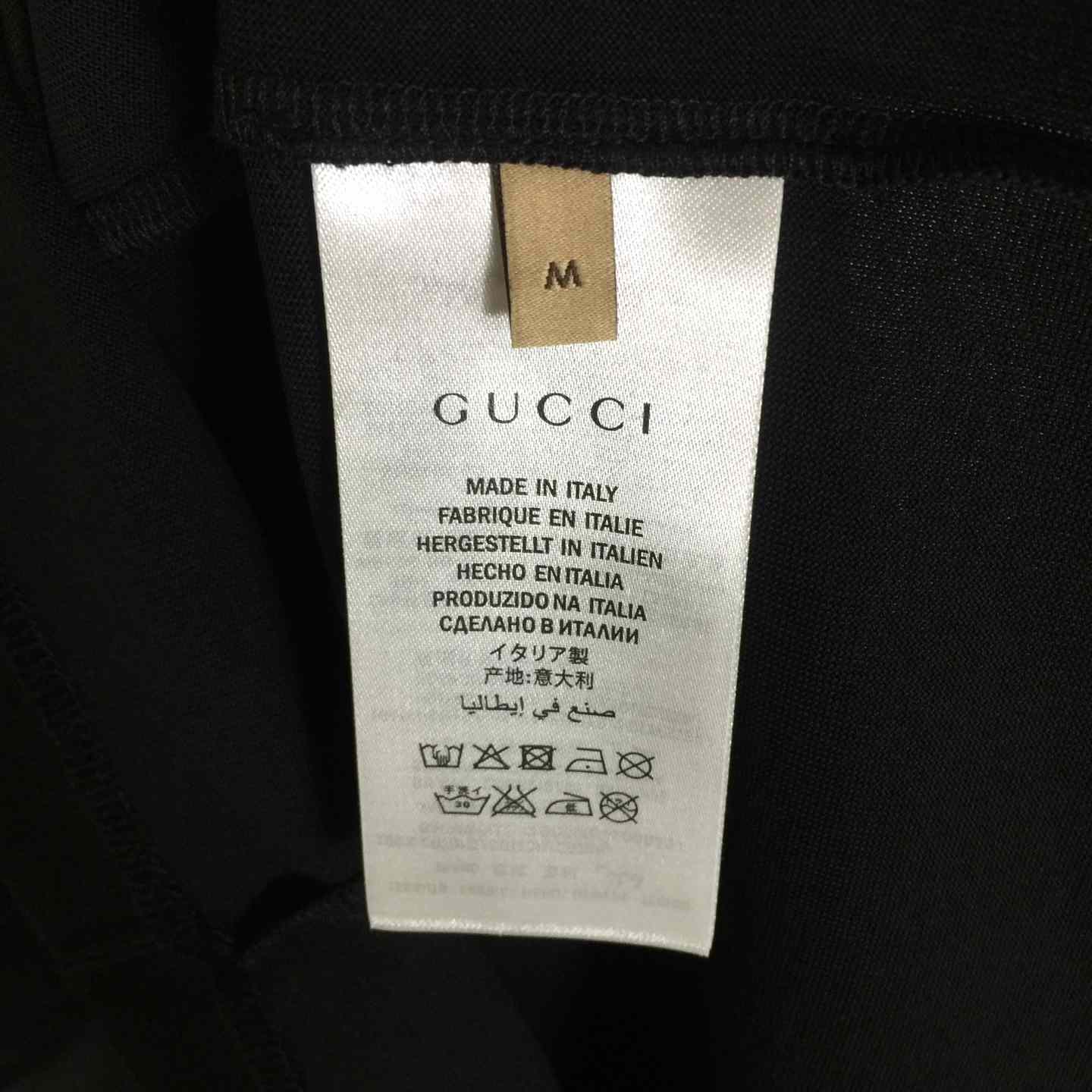 Gucci Jersey T-shirt With Print  - DesignerGu