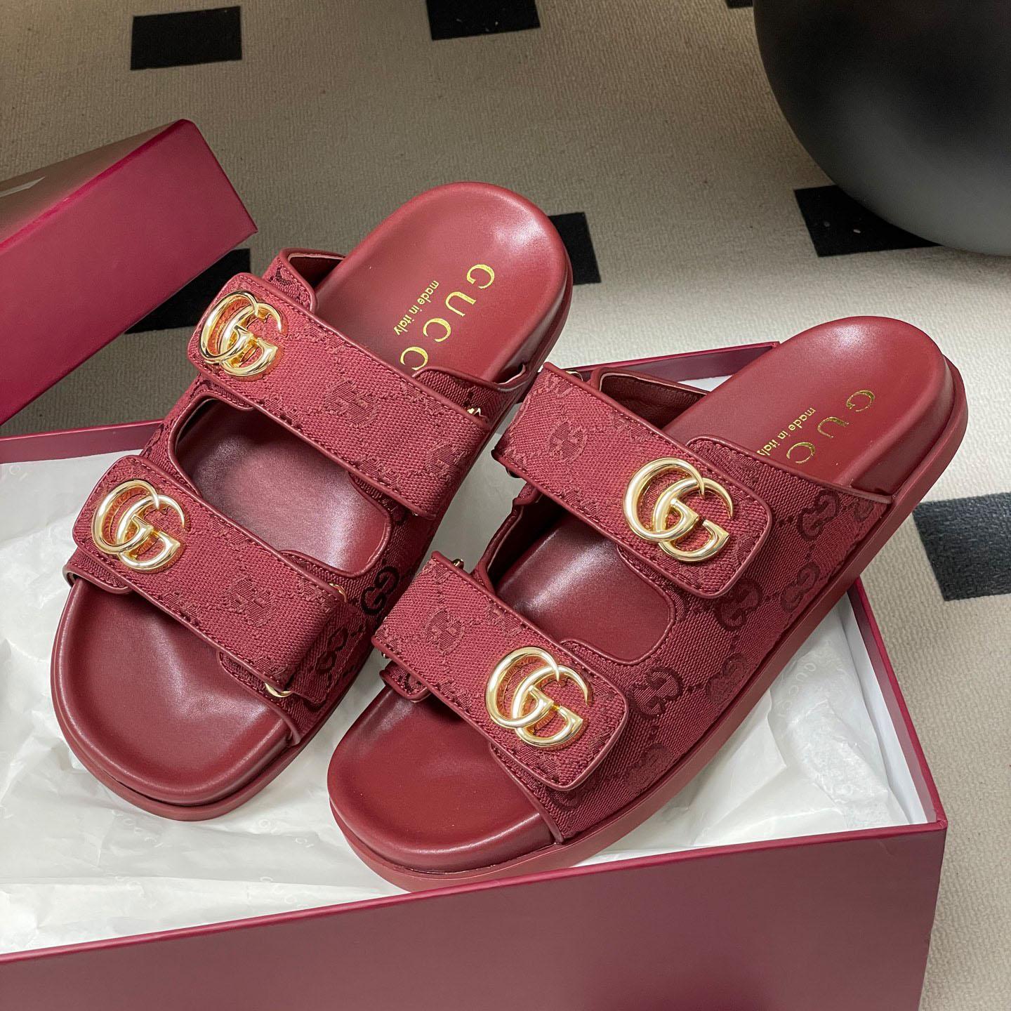 Gucci Sandal With Double G - DesignerGu