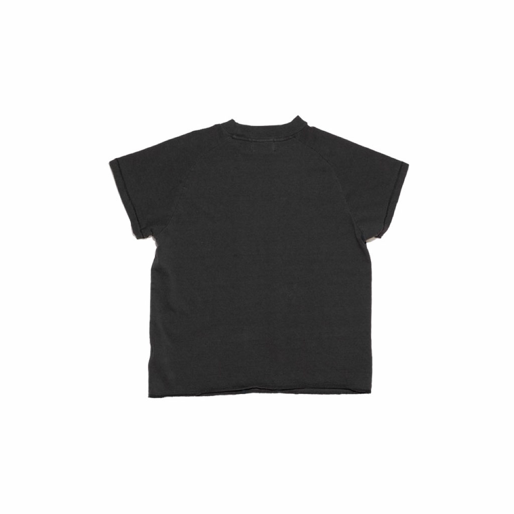 Enfants Riches Déprimés Woman In Sheet Raglan T-Shirt 'Faded Black' - DesignerGu