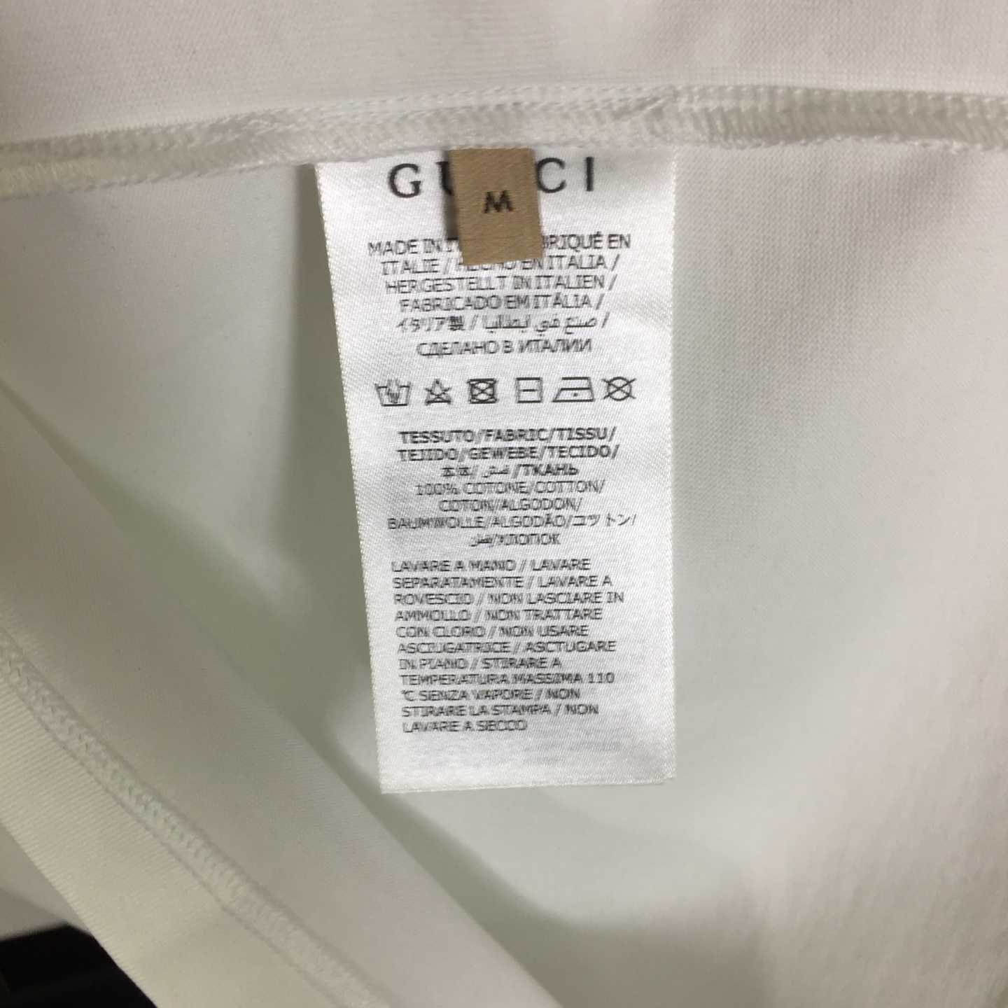 Gucci Jersey T-shirt With Print  - DesignerGu