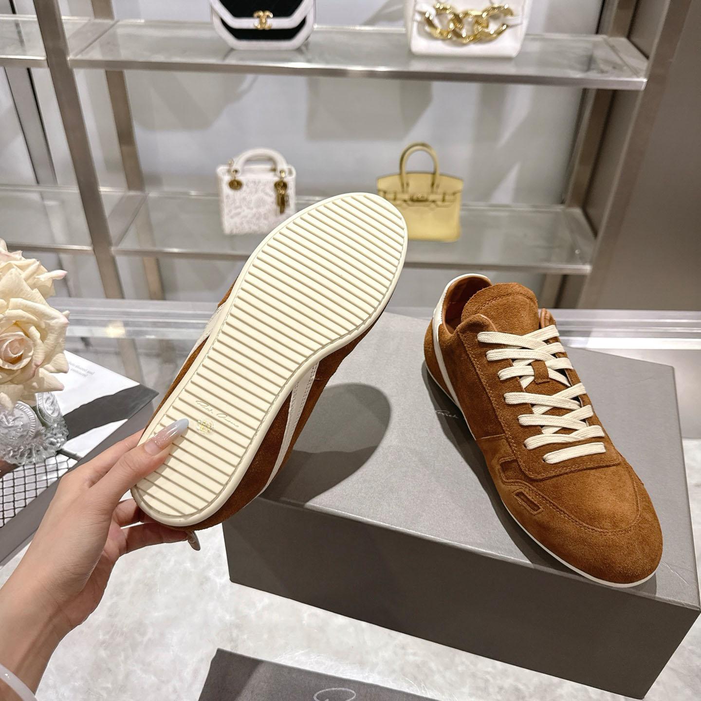 Rick Owens Concordians Minimal Sneaker 'Chestnut' - DesignerGu