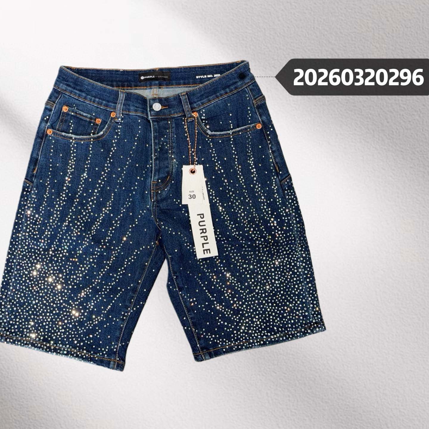 Purple-Brand Shorts    20296 - DesignerGu