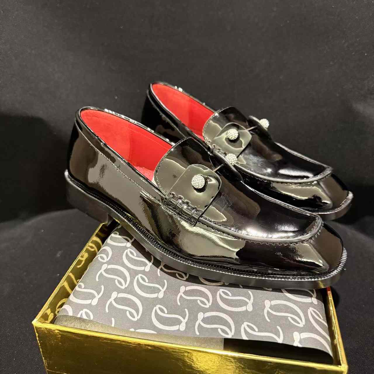 Christian Louboutin Chambelimoc Night Strass - DesignerGu