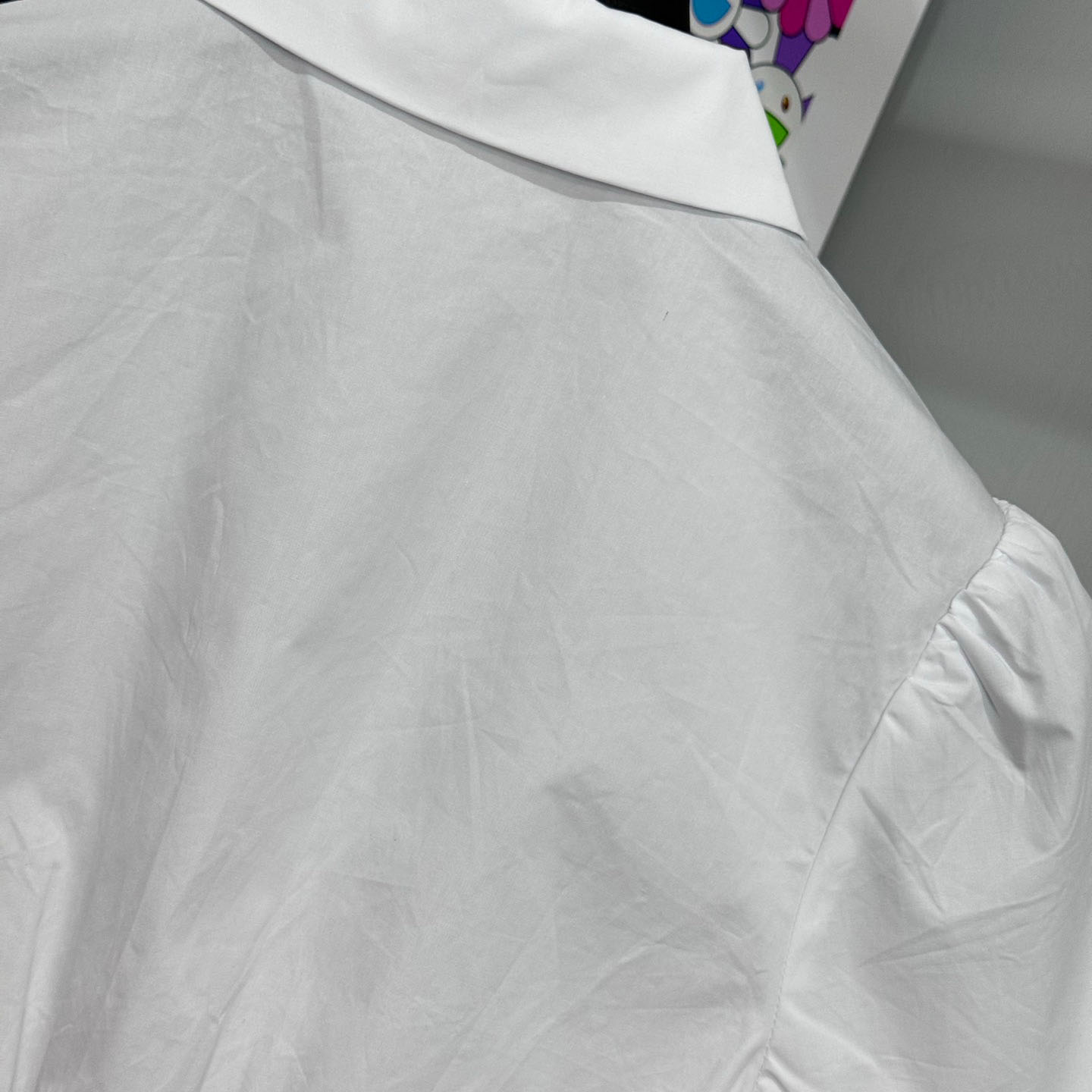 Prada Short-Sleeved Poplin Shirt - DesignerGu