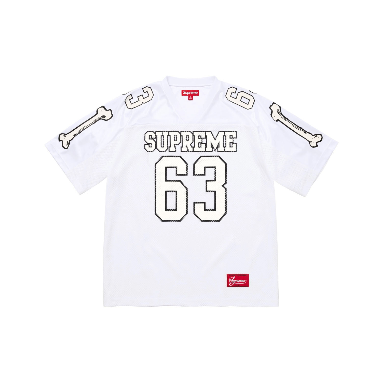 Supreme Stadium Bones Football "White" T-shirt - DesignerGu