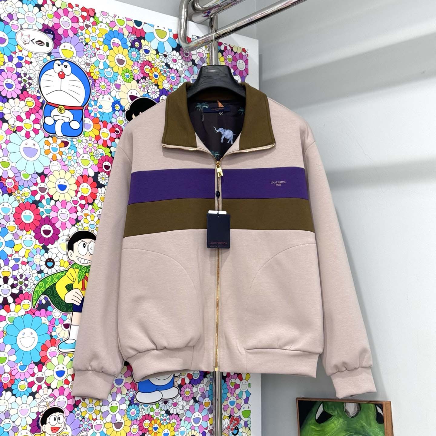 Louis Vuitton LV x The Darjeeling Limited Zippered Track Top   1AJUSB - DesignerGu
