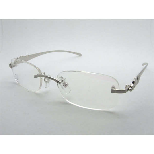 Cartier CT 5102336 Eyeglasses In Silver - DesignerGu
