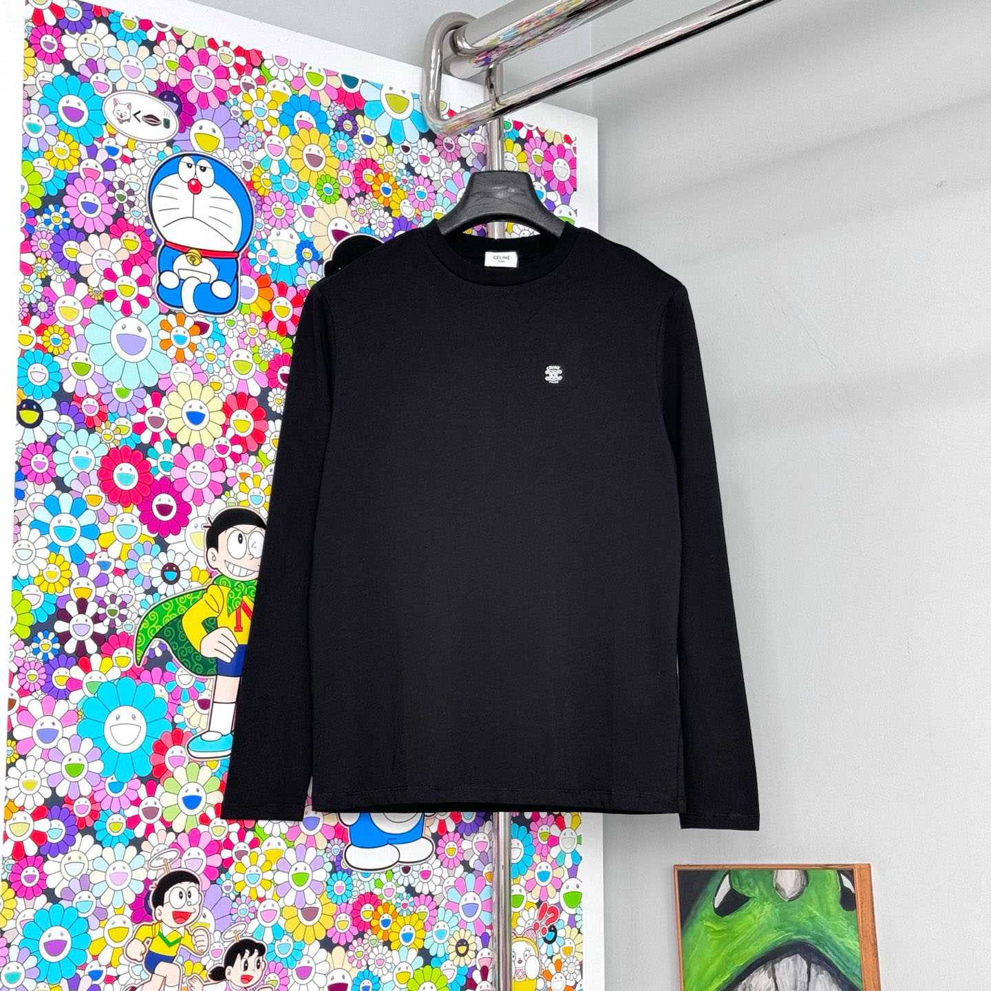 Celine Loose t-shirt IN Cotton Jersey - DesignerGu