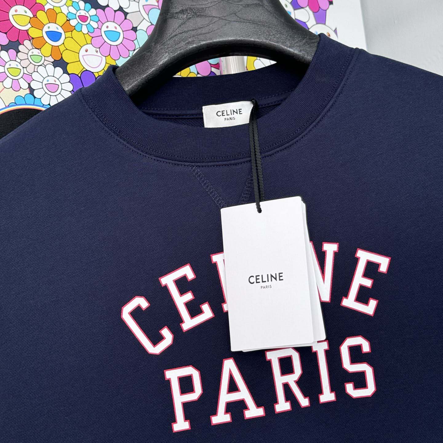 Celine Sweatshirt In Cotton Fleece - DesignerGu