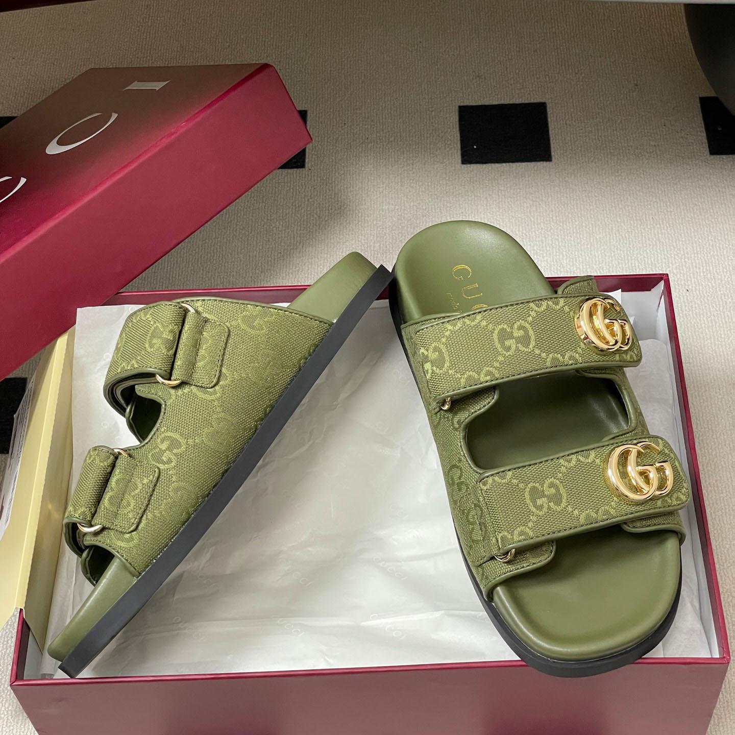 Gucci Sandal With Double G - DesignerGu