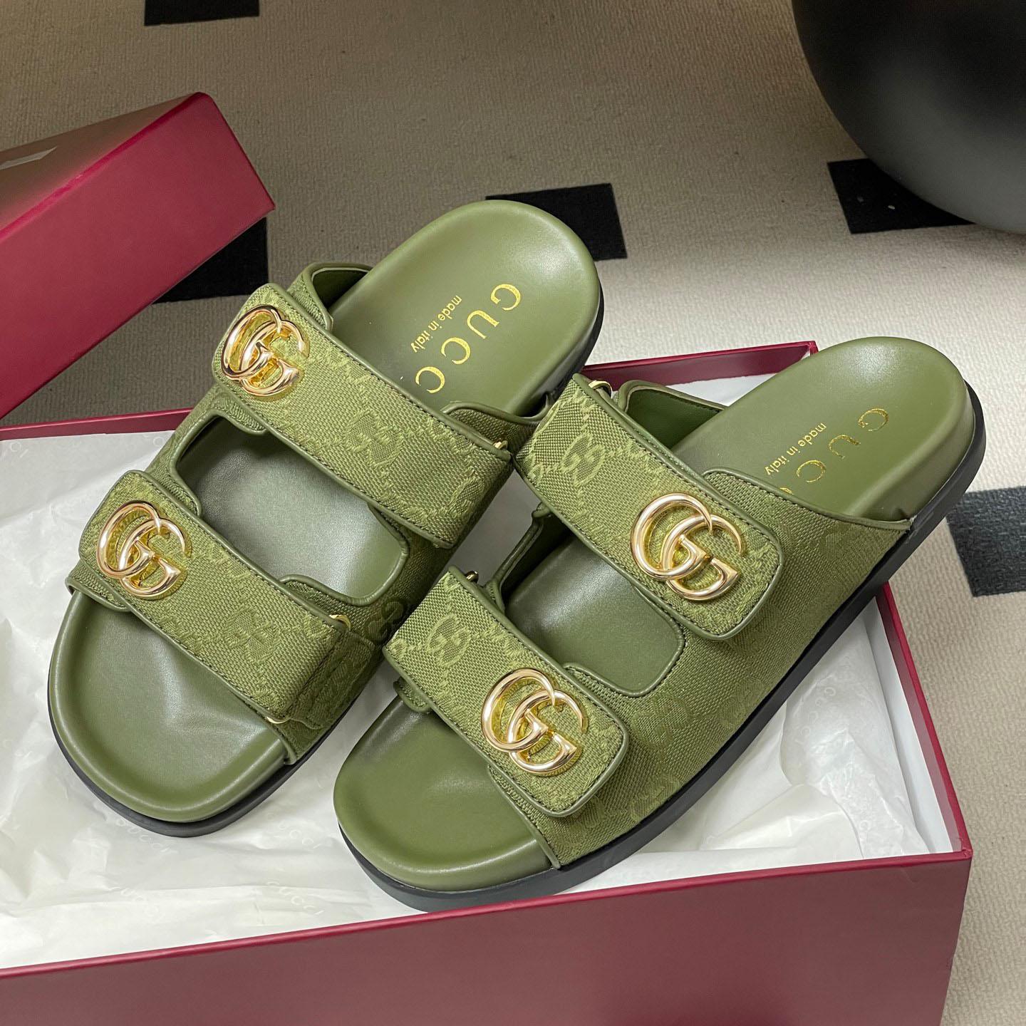 Gucci Sandal With Double G - DesignerGu