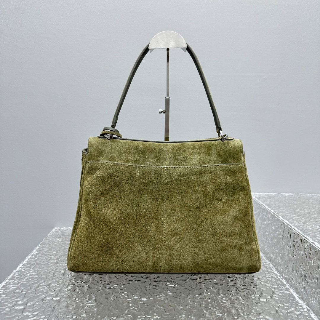 Balenciaga  Rodeo Handbag Medium In Khaki - DesignerGu