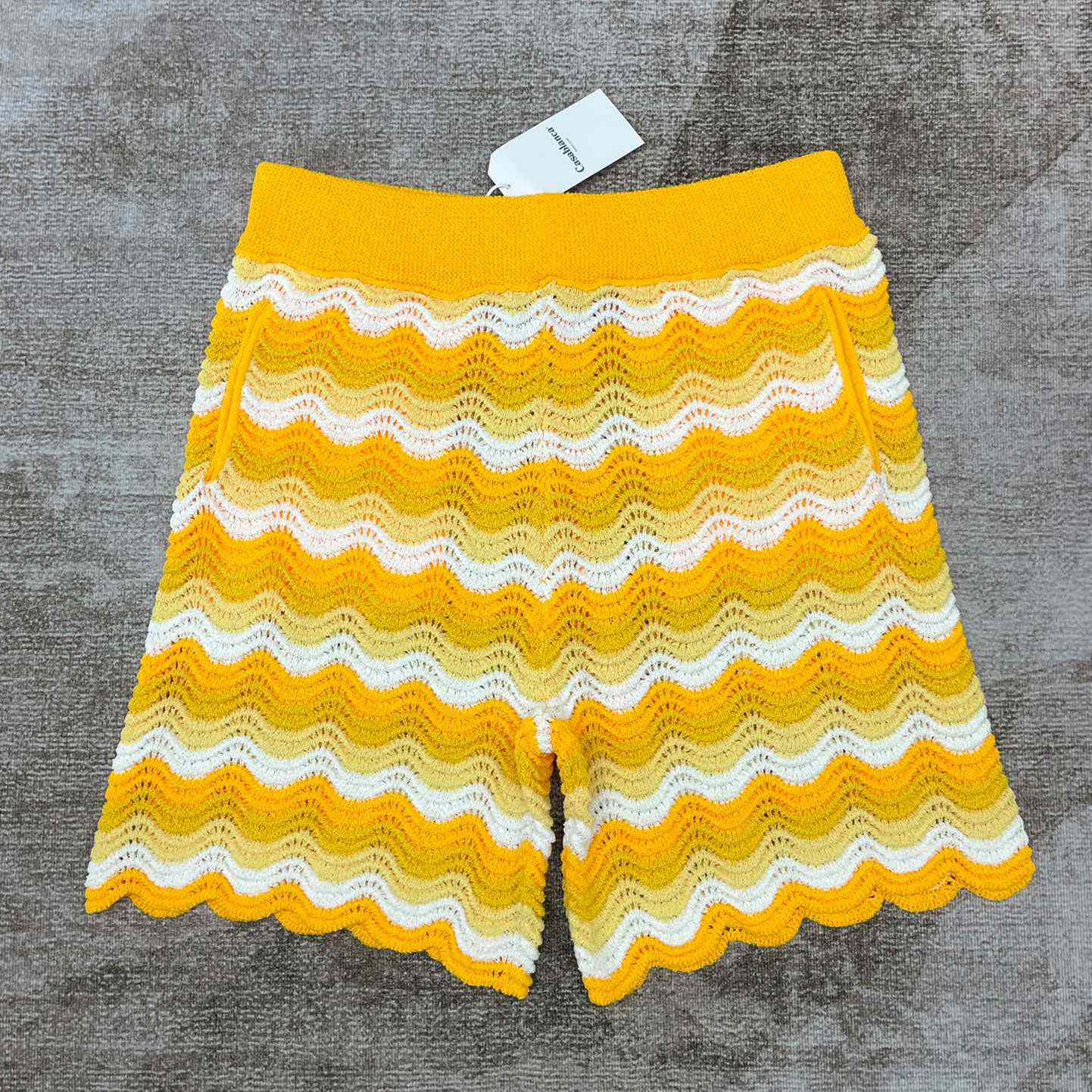 Casablanca Clamshell Knit Shorts D0010 - DesignerGu