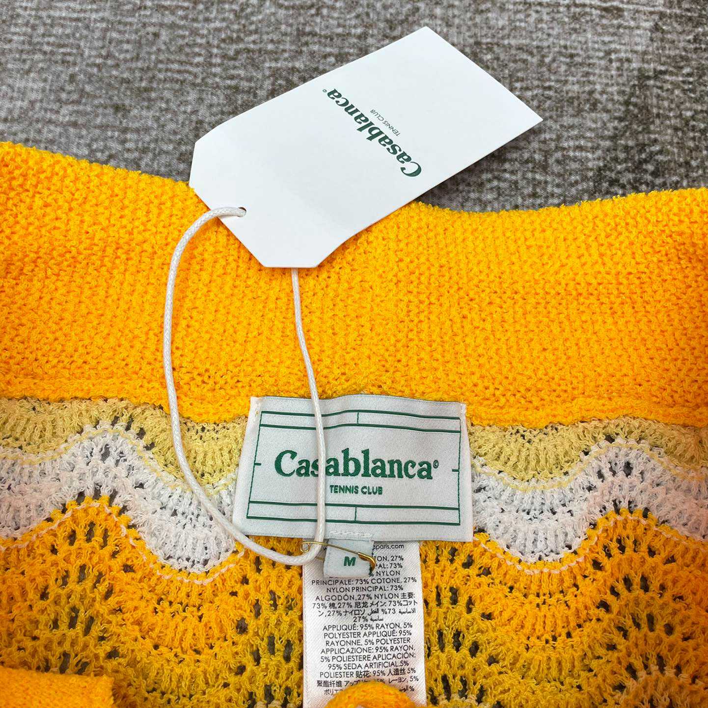 Casablanca Clamshell Knit Shorts D0010 - DesignerGu