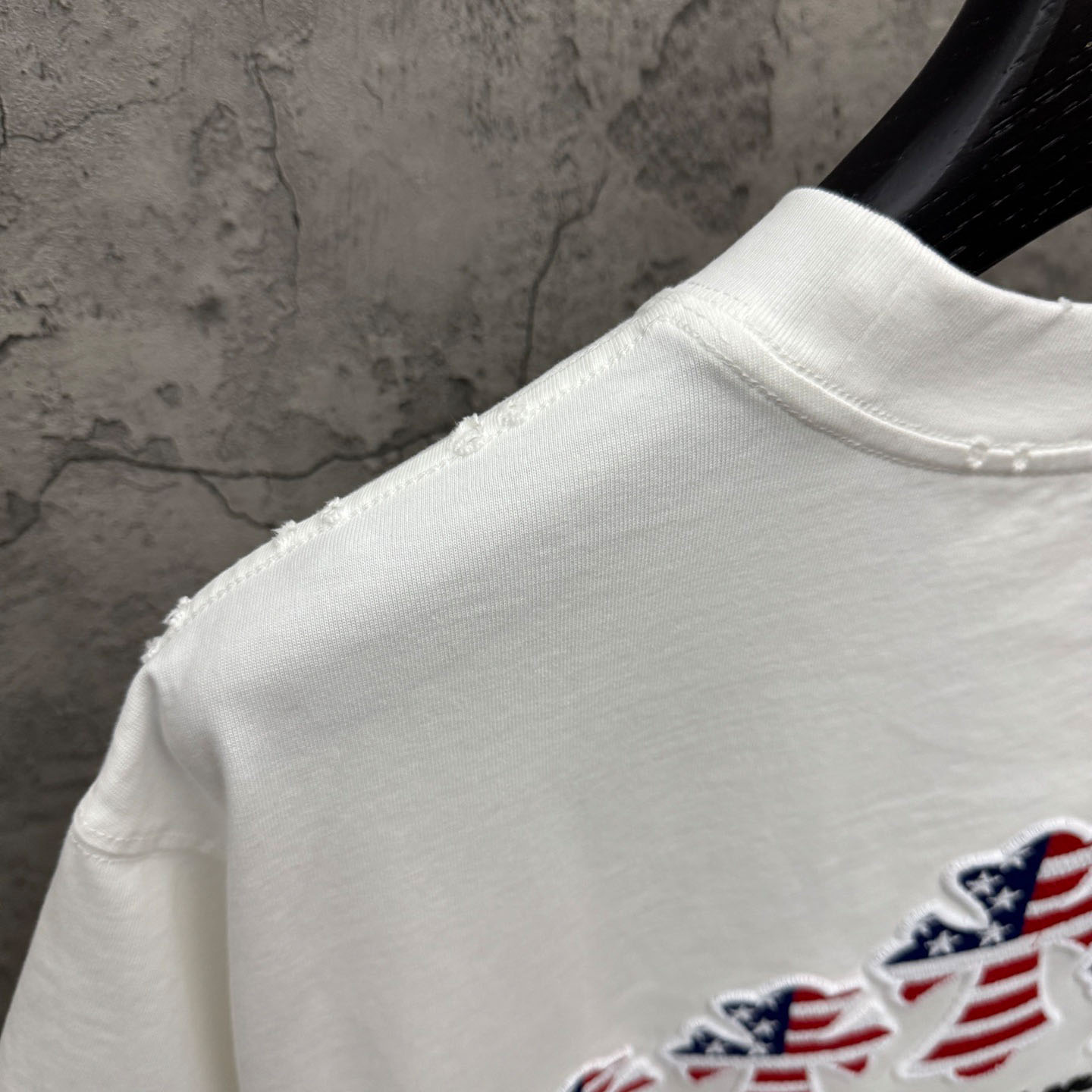 Chrome Hearts Style Cross Graphic Tee 'White' - DesignerGu