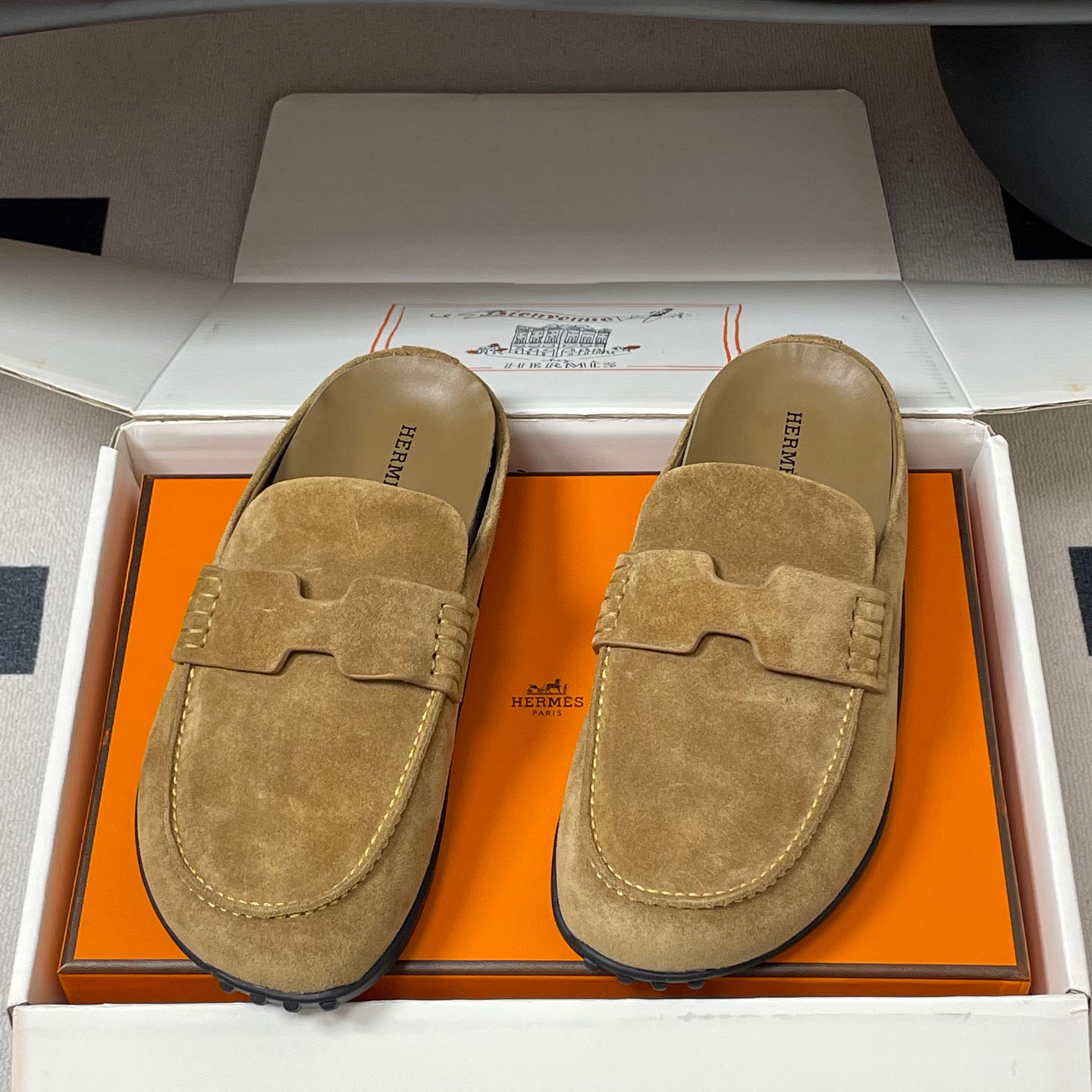 Hermes Mix Mule - DesignerGu