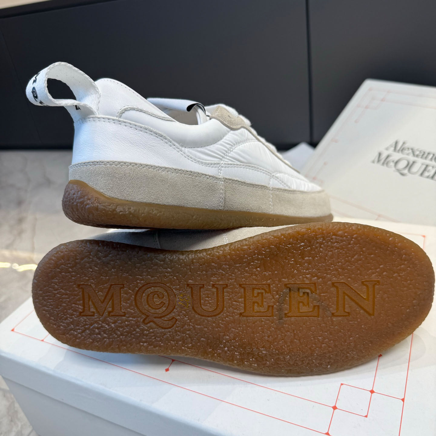 Alexander McQueen EC1 Sneaker In White - DesignerGu