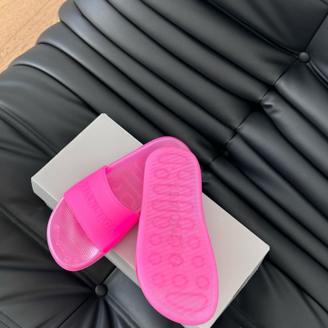 Balenciaga Pool Transparent Slide Sandal - DesignerGu
