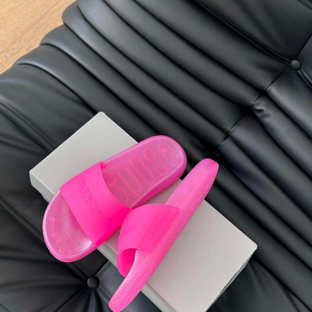Balenciaga Pool Transparent Slide Sandal - DesignerGu