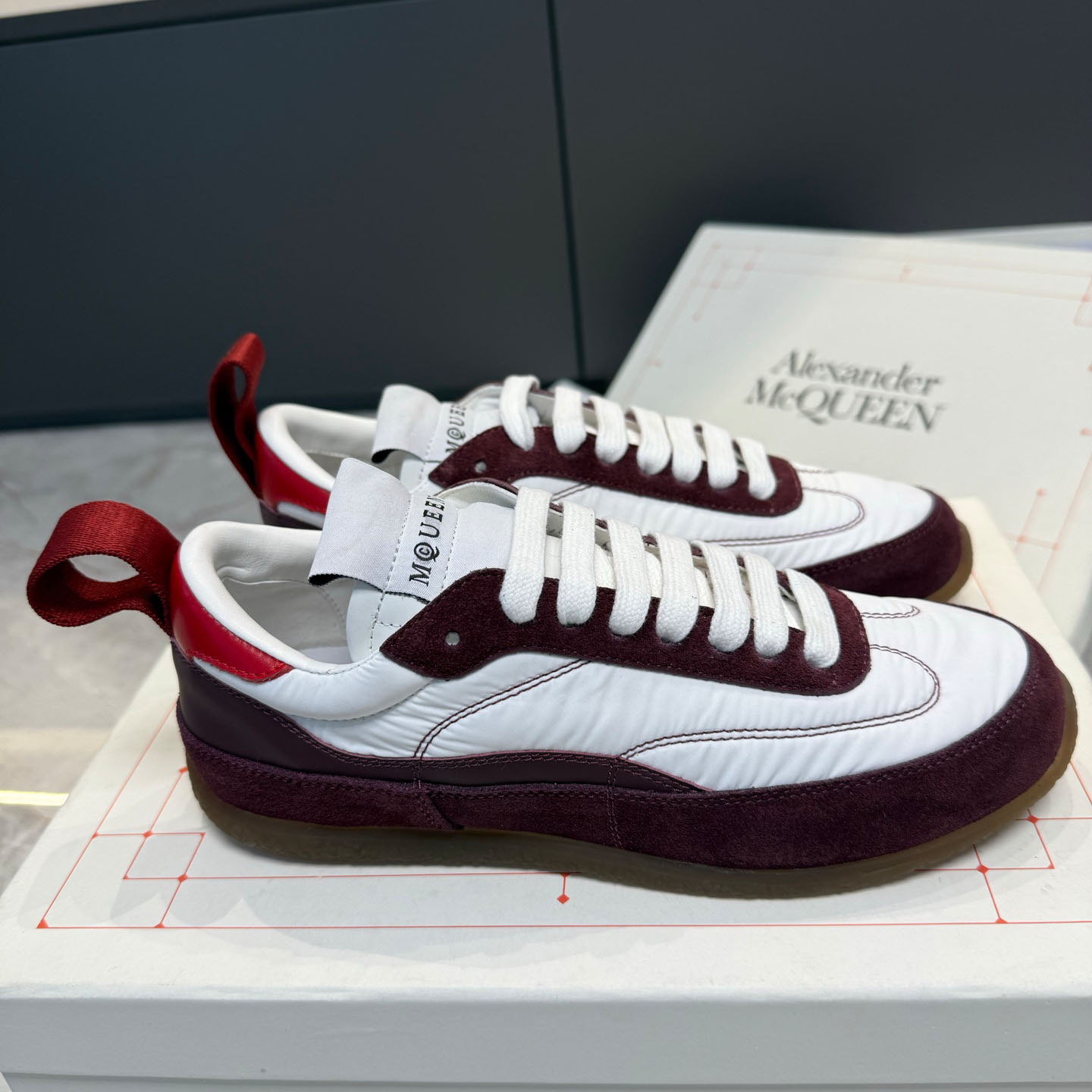 Alexander McQueen EC1 Sneaker In Beige/Brown - DesignerGu