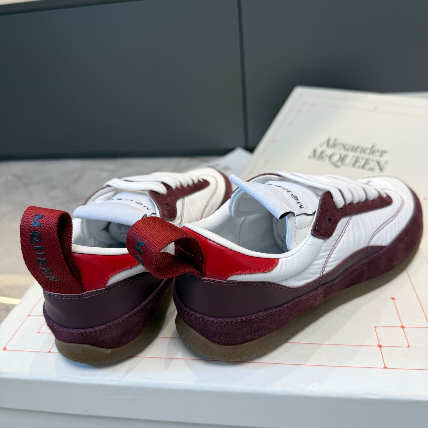 Alexander McQueen EC1 Sneaker In Beige/Brown - DesignerGu