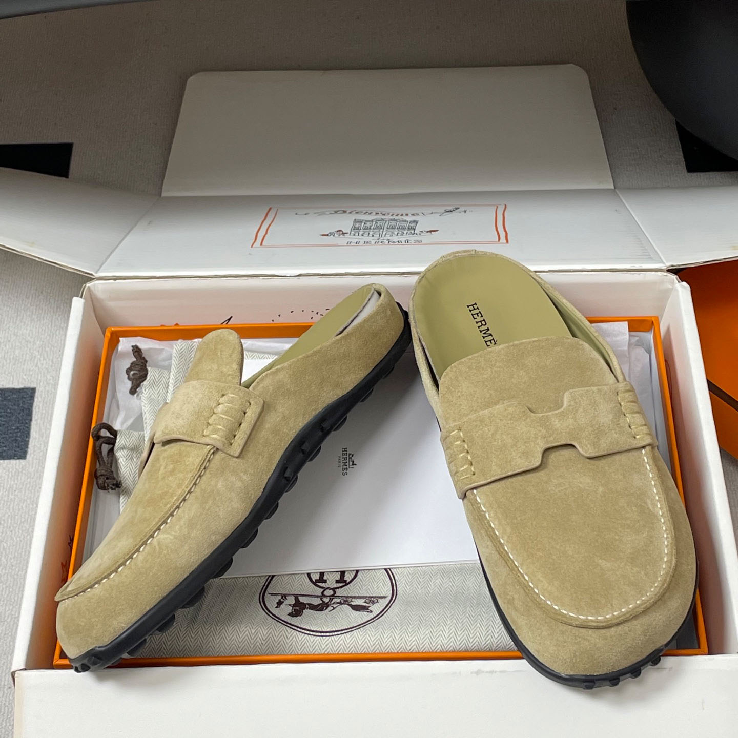 Hermes Mix Mule - DesignerGu