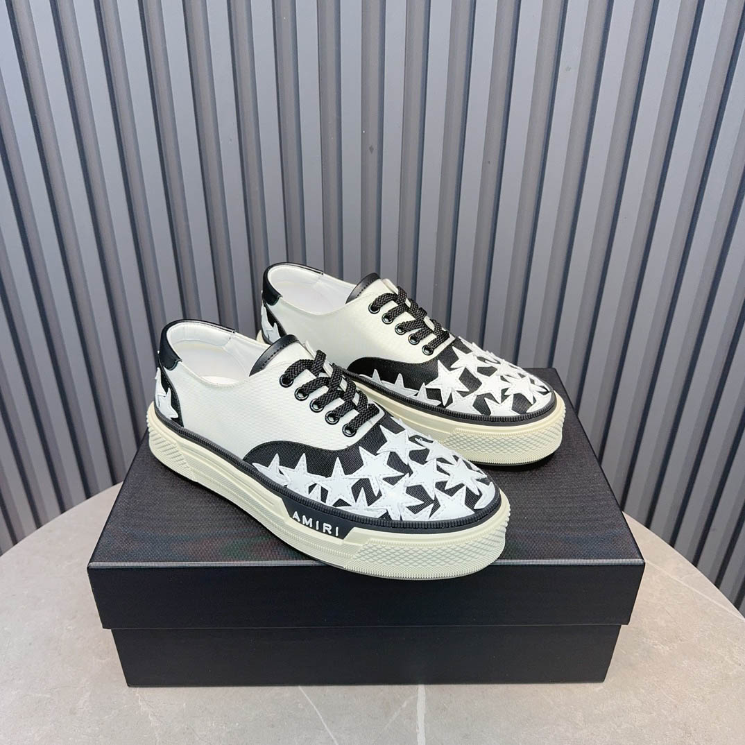Amiri Stars Court 'White Black' - DesignerGu