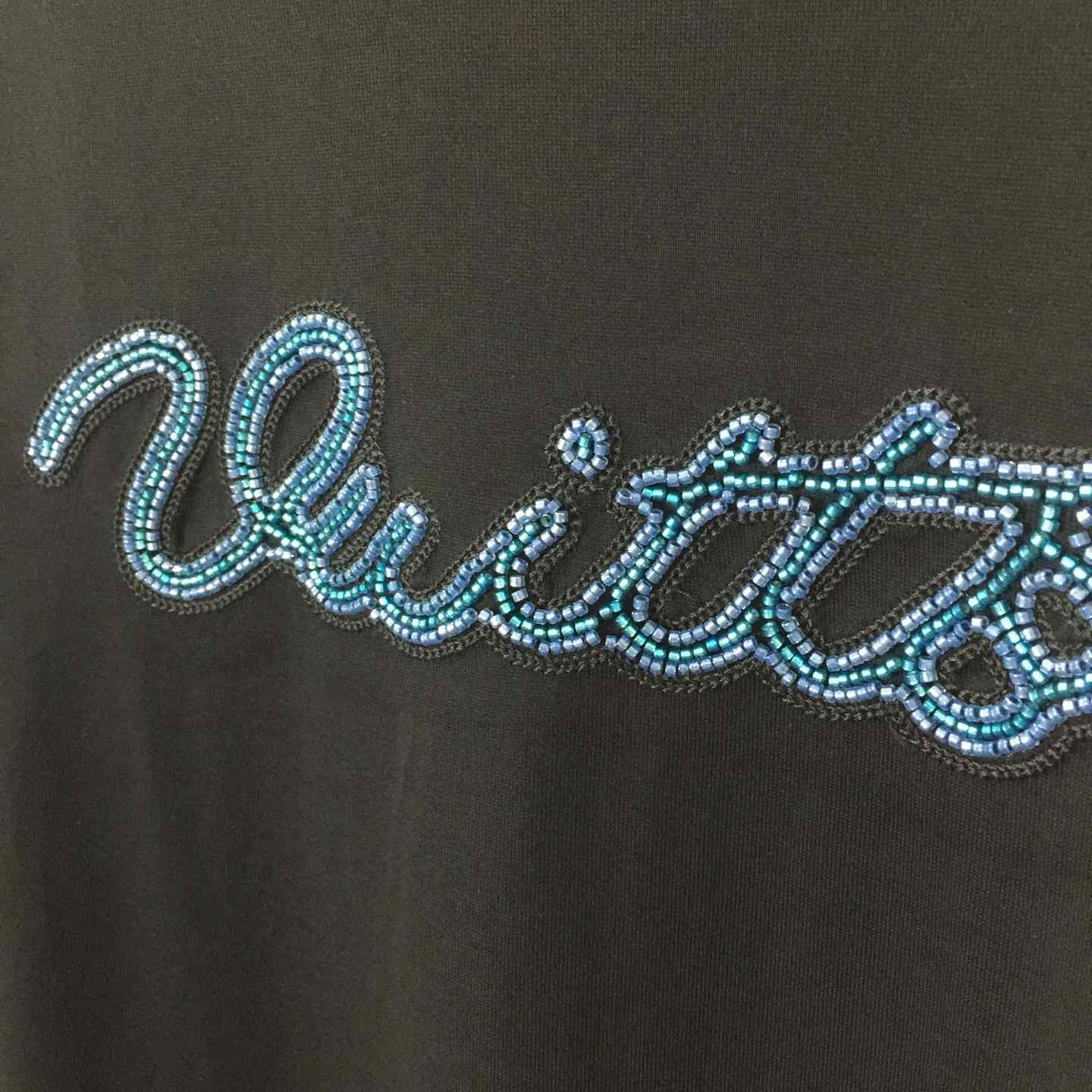 Louis Vuitton Logo Cotton T-Shirt  - DesignerGu