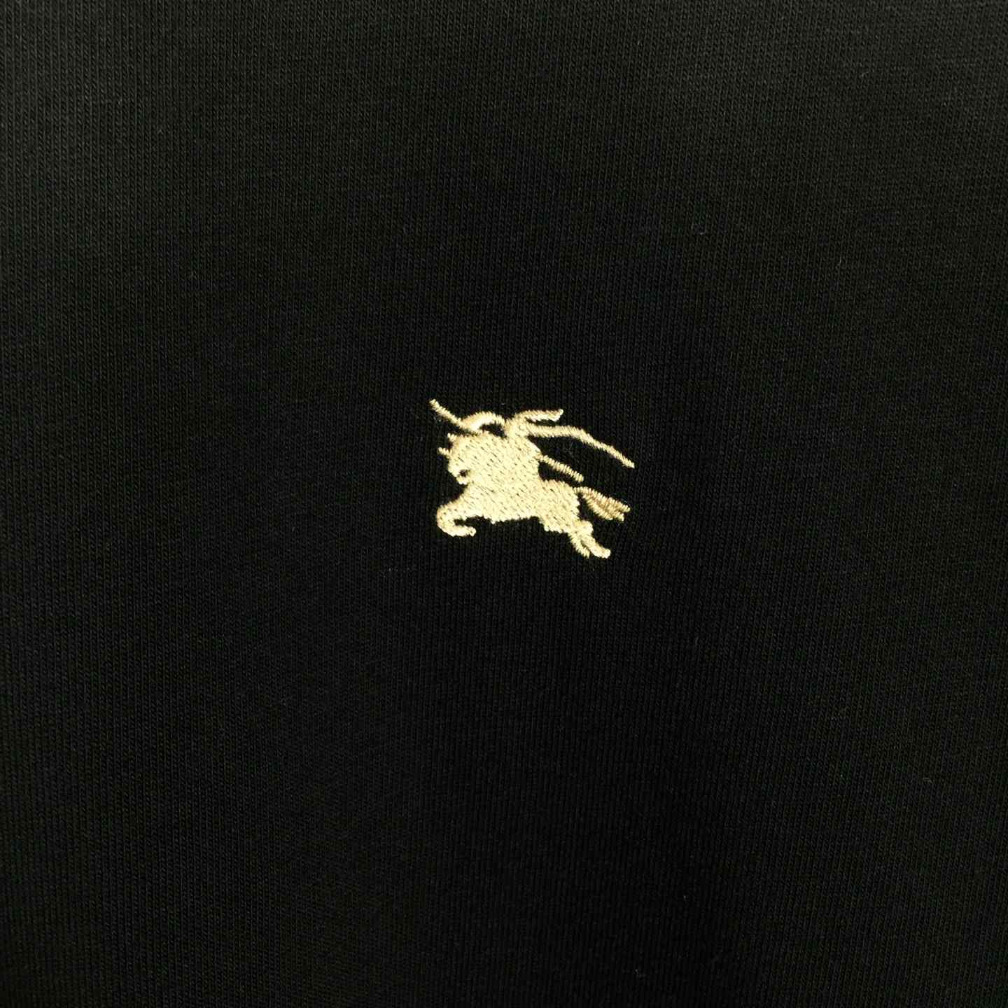 Burberry Check Trim Cotton T-shirt - DesignerGu