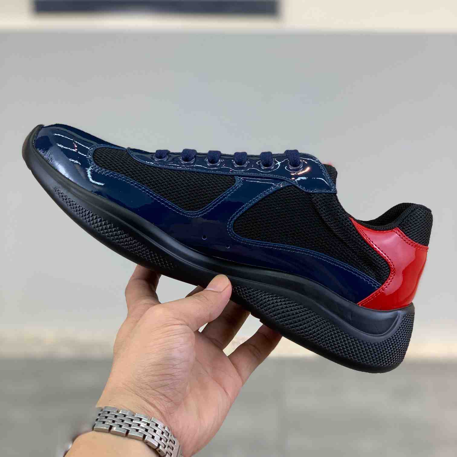 Prada America's Cup 'Royal Blue Red' - DesignerGu