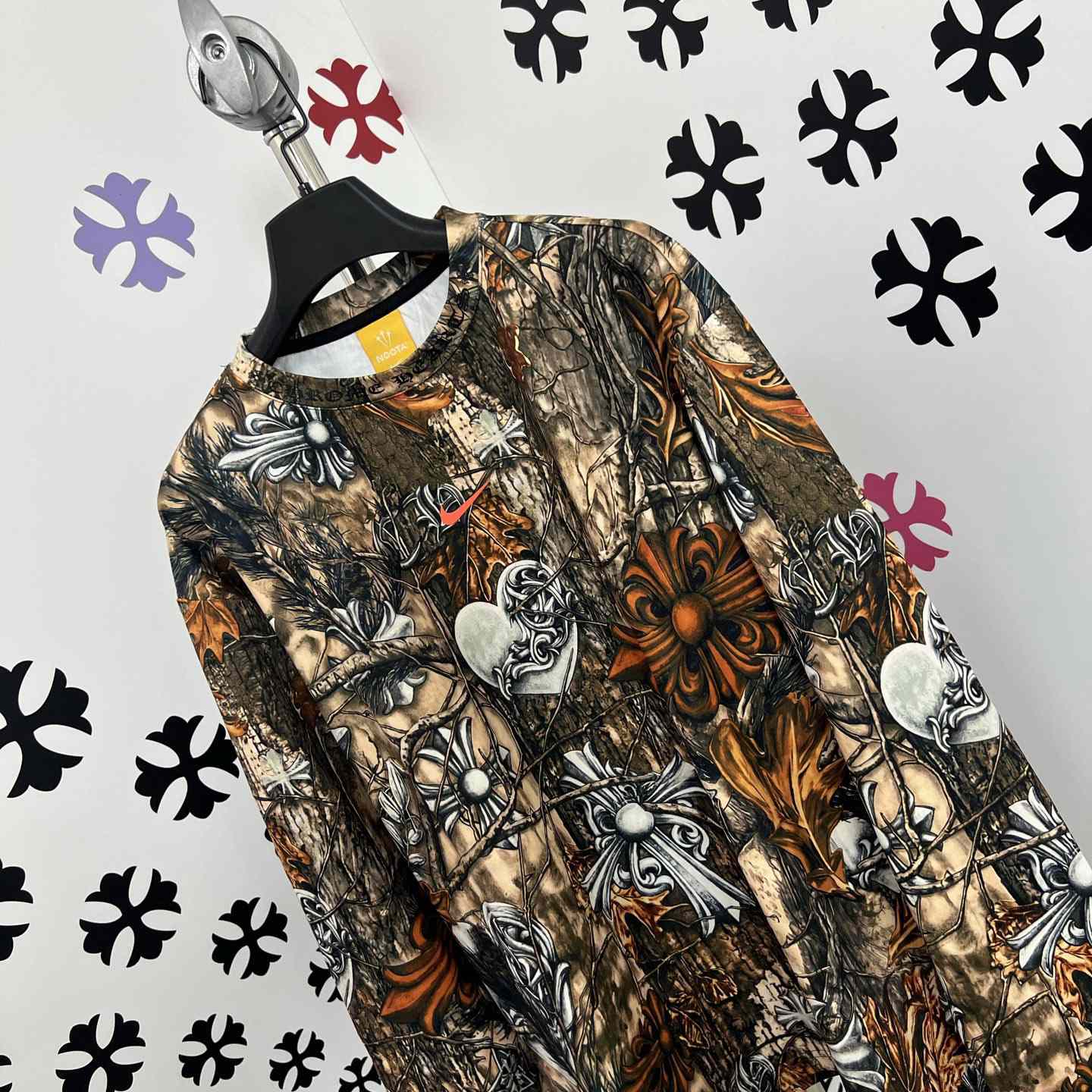 Chrome Hearts X Nike NOCTA Crewneck Sweatshirt - DesignerGu