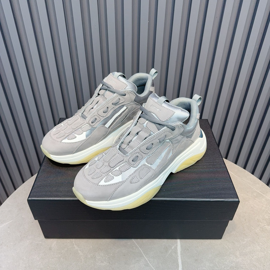 Amiri Bone Runner 'Grey' - DesignerGu