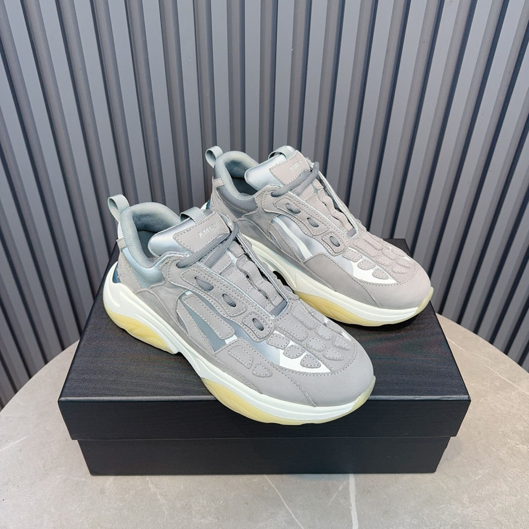 Amiri Bone Runner 'Grey' - DesignerGu