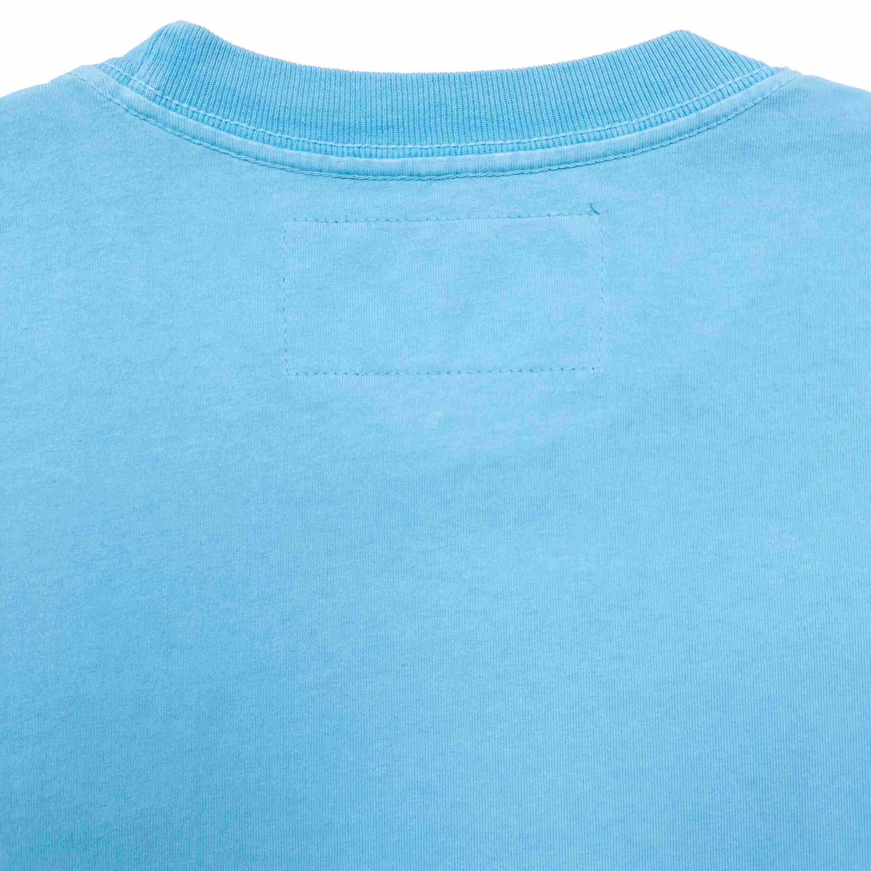 Sp5der Big 5 Star Rhinestone Tee 'Light Blue' - DesignerGu