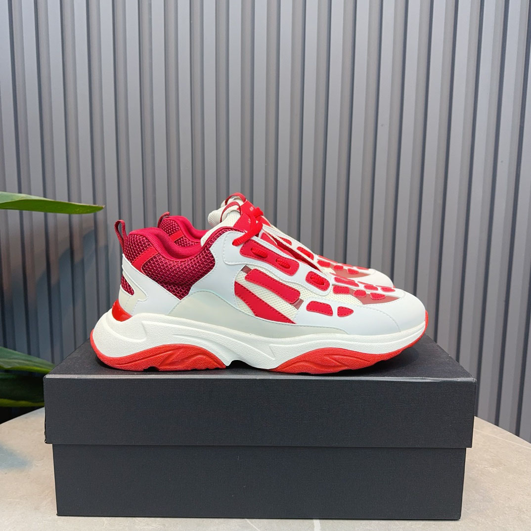 Amiri Bone Runner ' Red' - DesignerGu