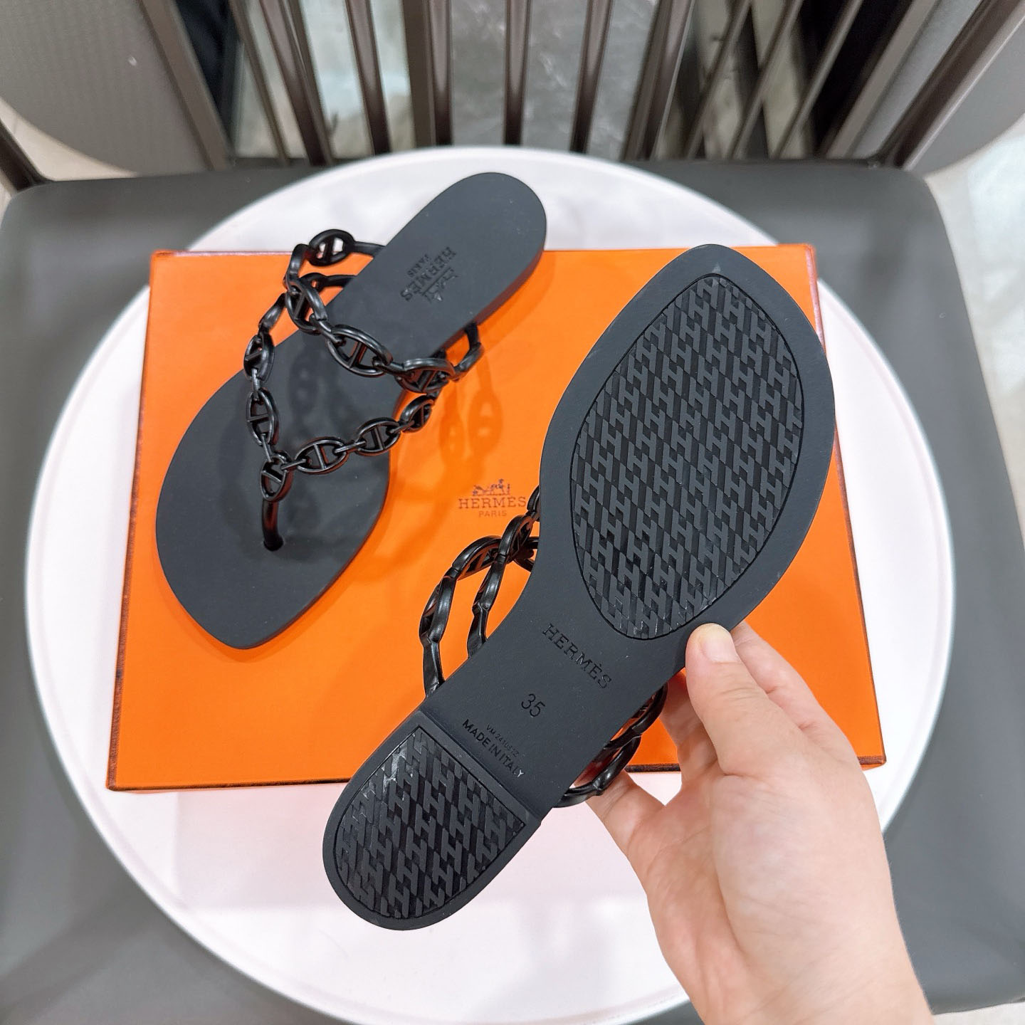 Hermes Island Sandal - DesignerGu