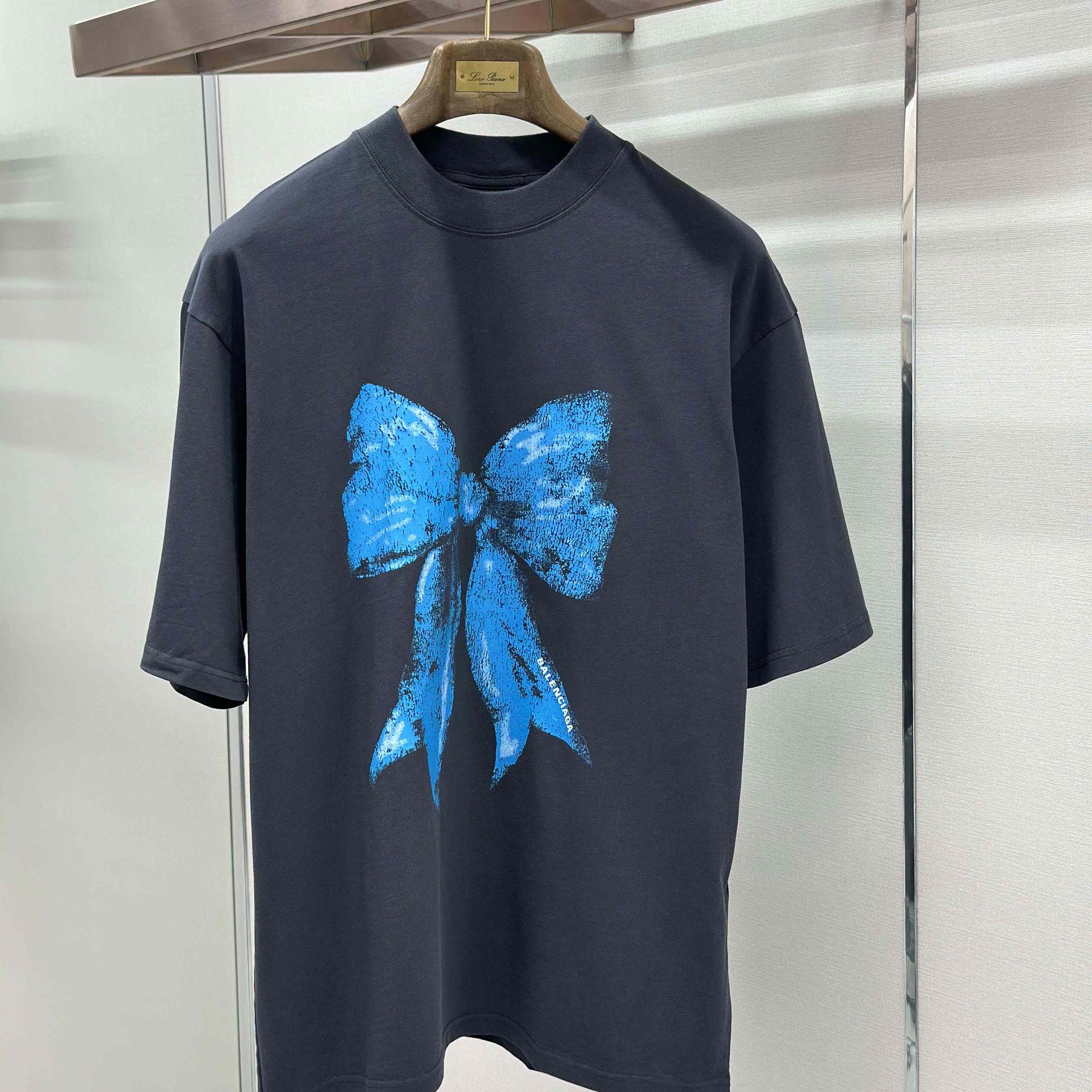 Balenciaga Bow Oversized t-shirt - DesignerGu