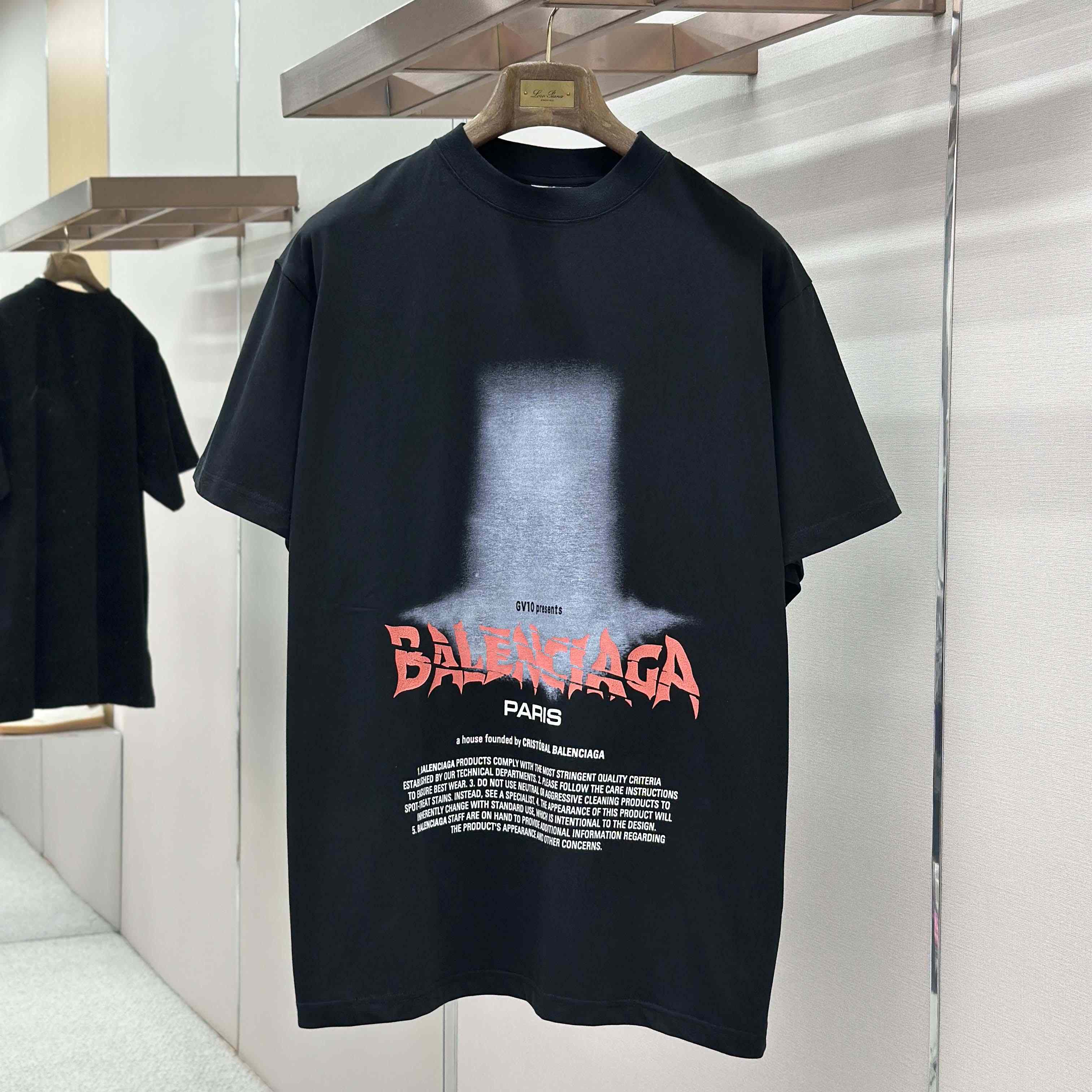 Balenciaga The Door Oversized T-Shirt  - DesignerGu