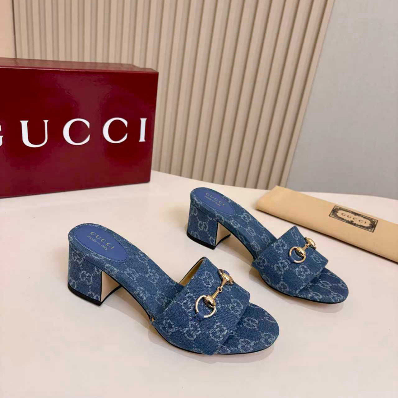 Gucci Slide Sandal With Horsebit - DesignerGu