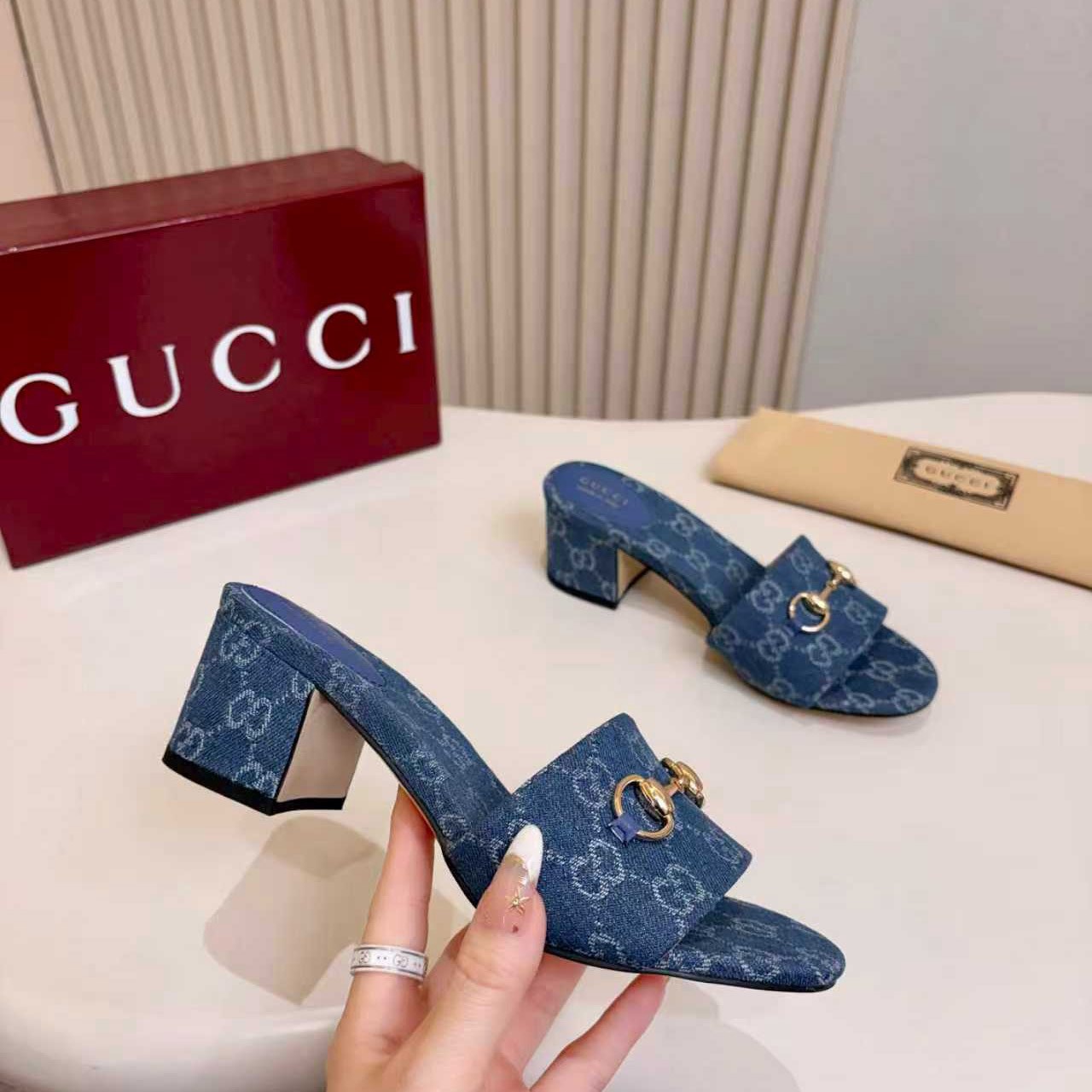 Gucci Slide Sandal With Horsebit - DesignerGu