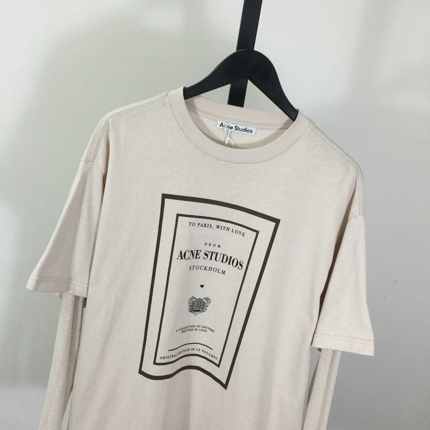 Acne Studios Layered Graphic T-shirt - DesignerGu