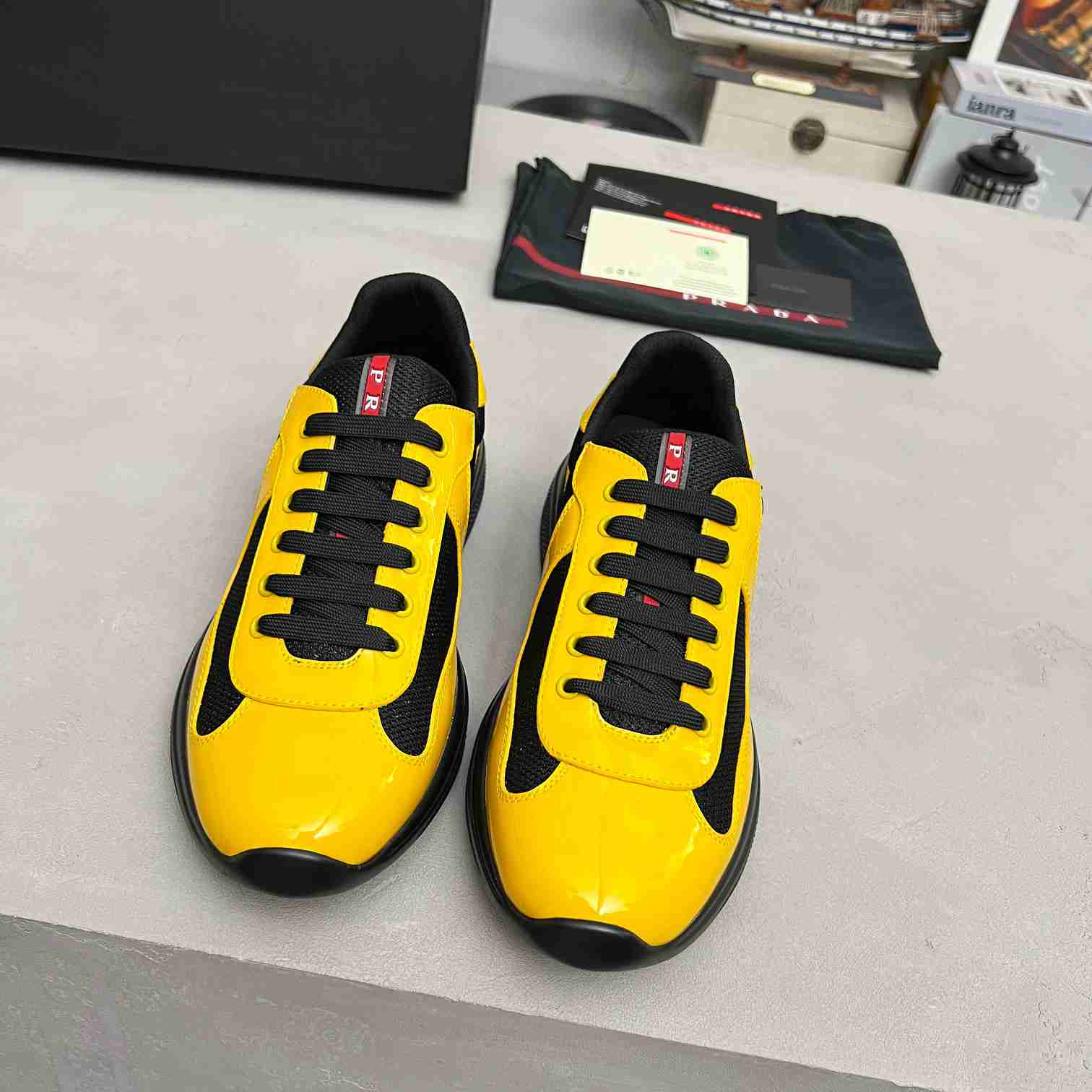 Prada America's Cup 'Yellow Black' - DesignerGu