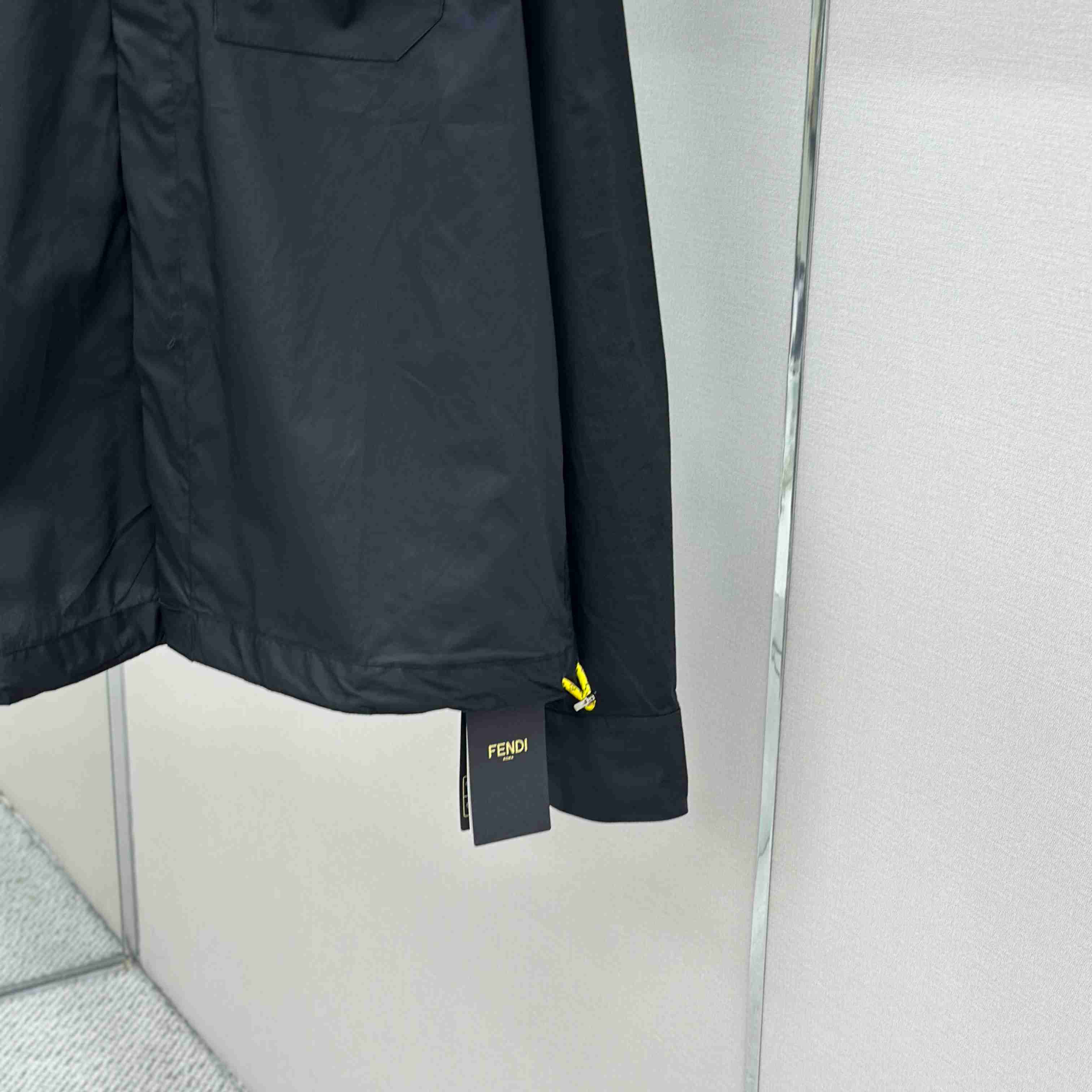 Fendi Black Poplin Shirt - DesignerGu