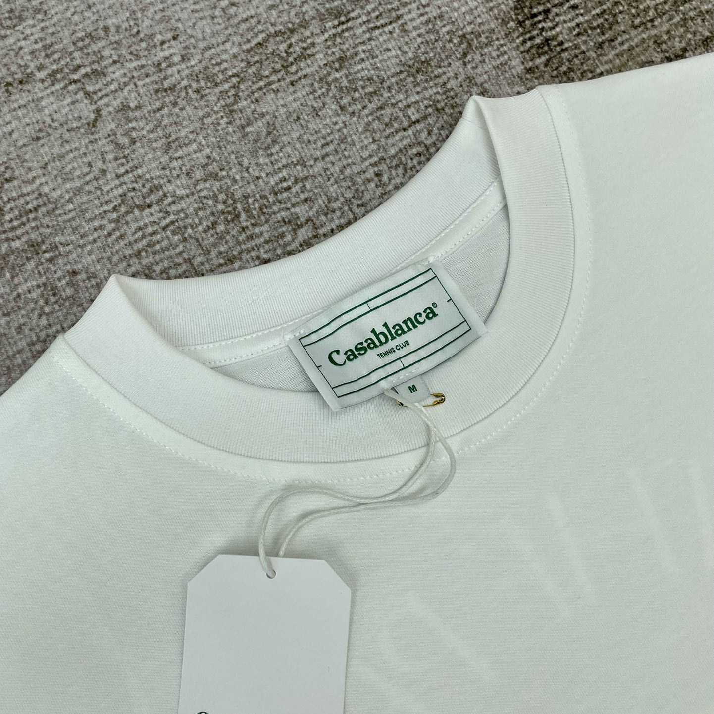 Casablanca For The Peace Gradient Printed T-Shirt 'White' CA5073 - DesignerGu