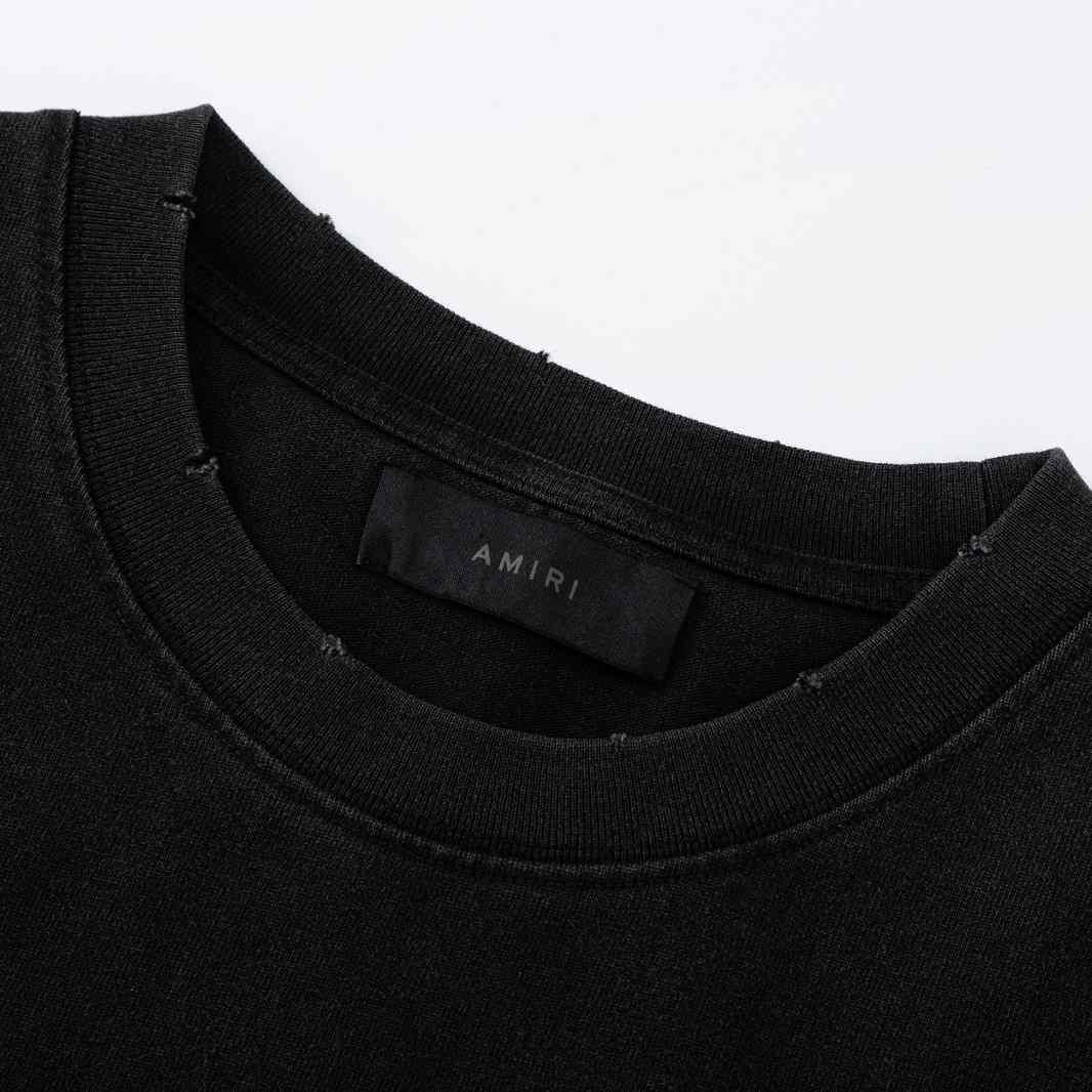 Amiri Logo-Print T-Shirt - DesignerGu