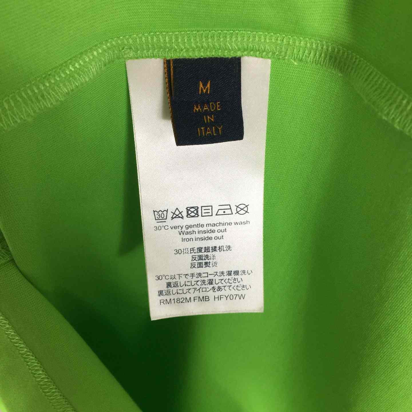 Louis Vuitton Crystal Embellished Cotton T-Shirt  - DesignerGu
