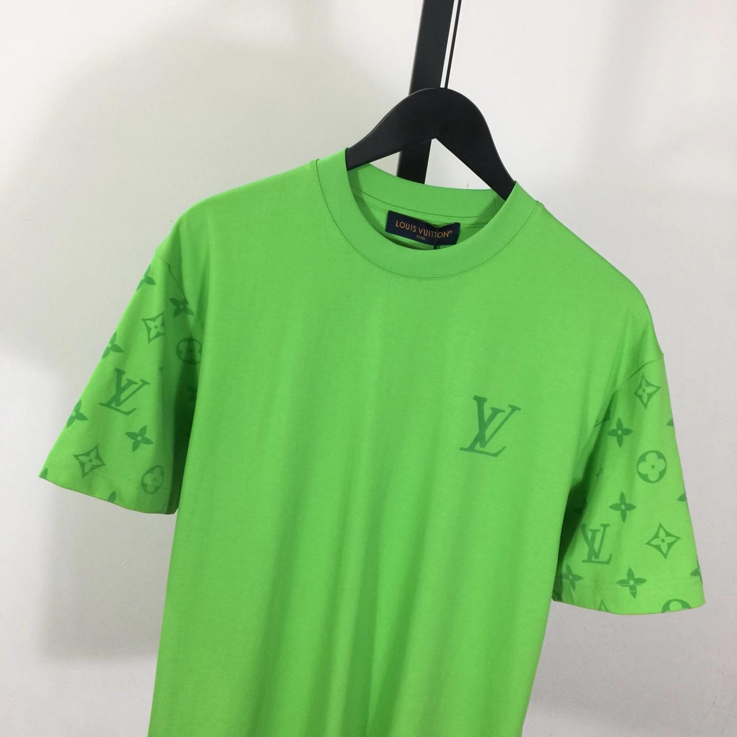 Louis Vuitton Crystal Embellished Cotton T-Shirt  - DesignerGu