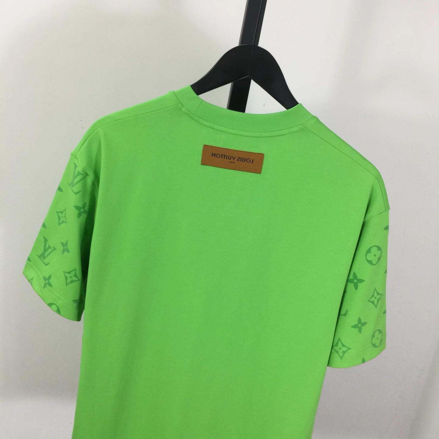 Louis Vuitton Crystal Embellished Cotton T-Shirt  - DesignerGu