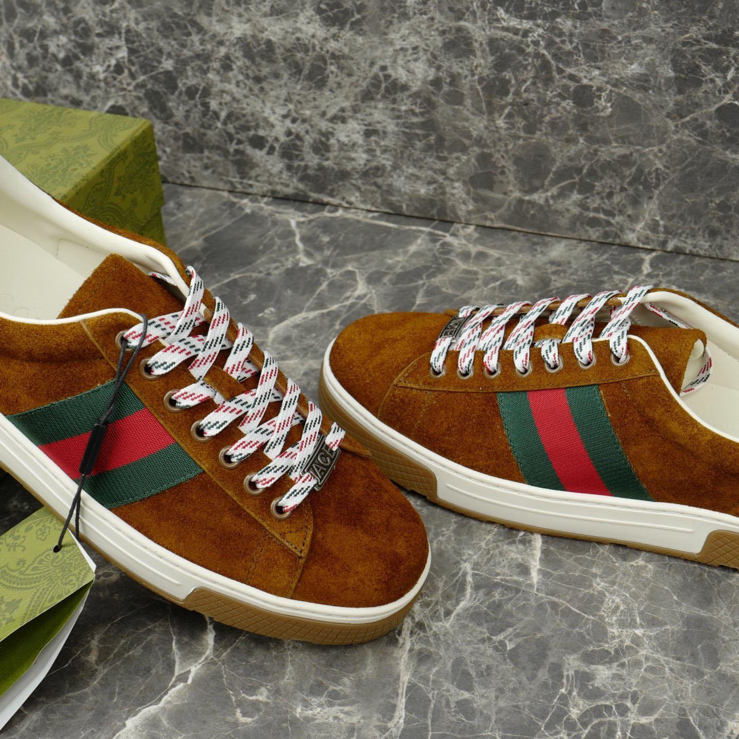 Gucci Ace Sneaker With Web - DesignerGu