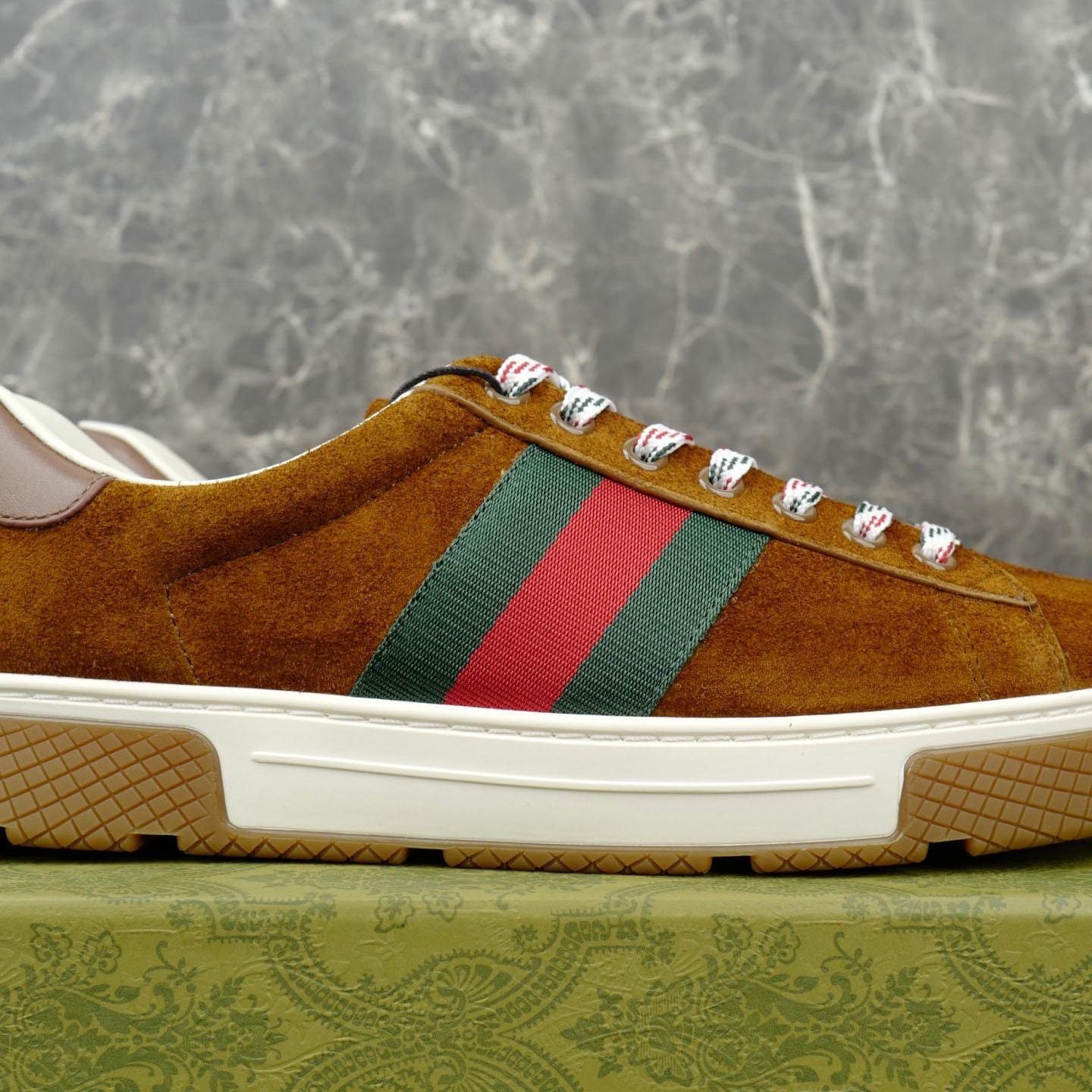Gucci Ace Sneaker With Web - DesignerGu